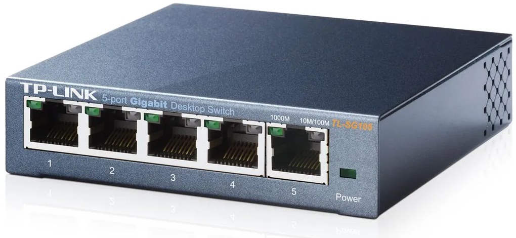 TP-LINK Gigabit Switch TL-SG105, 5 θύρες, Ver. 8.0