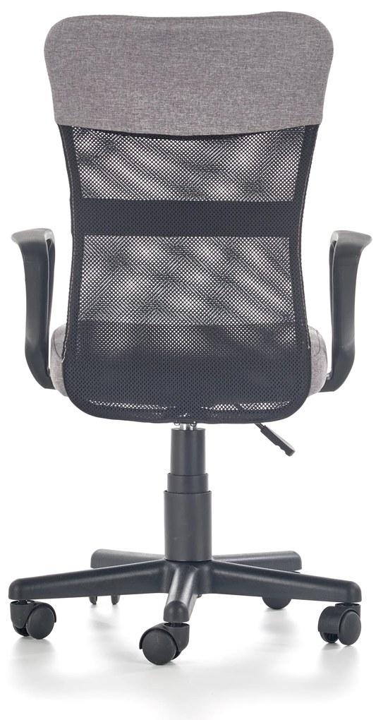 TIMMY o.chair, color: grey / black DIOMMI V-CH-TIMMY-FOT-POPIEL