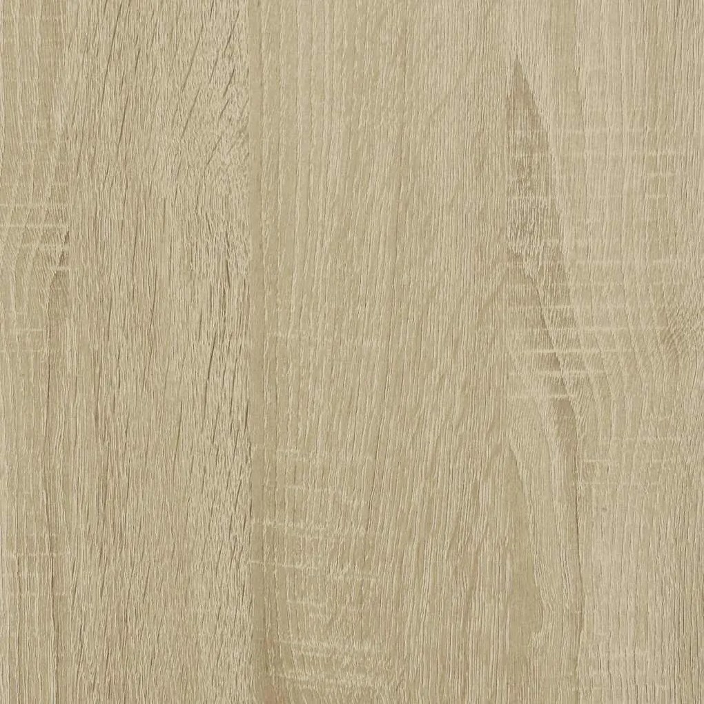 Βιβλιοθήκη Sonoma Oak 80,5x35x170,5 cm Ξύλινη κατασκευή - Καφέ