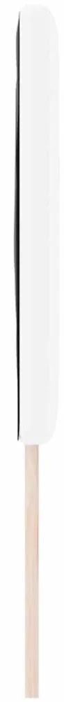 vidaXL Κεφαλάρι Επιτοίχιο με κεφαλάρι Λευκό 160 cm PVC