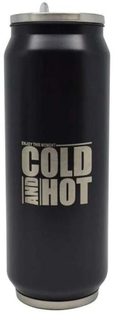 Ισοθερμικό Ποτήρι Cold And Hot 809752 500ml Black Ankor