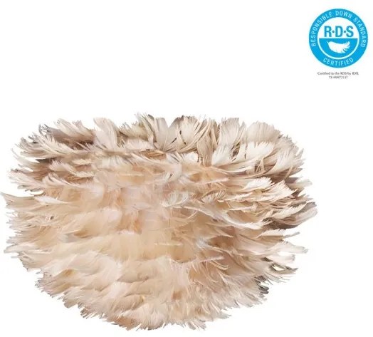 Καπέλο Φωτιστικού 1xE27 Φτερά Χήνας Φ22cm Eos Umage-2125-Καφέ 2125