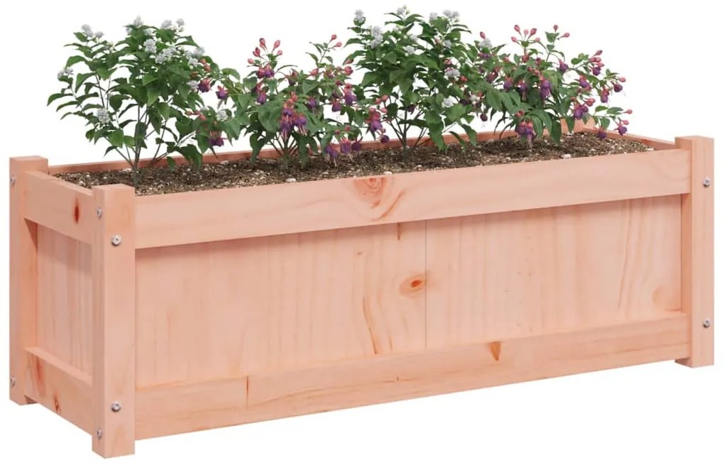 vidaXL Ζαρντινιέρες 2 τεμ. από Μασίφ Ξύλο Ψευδοτσούγκας