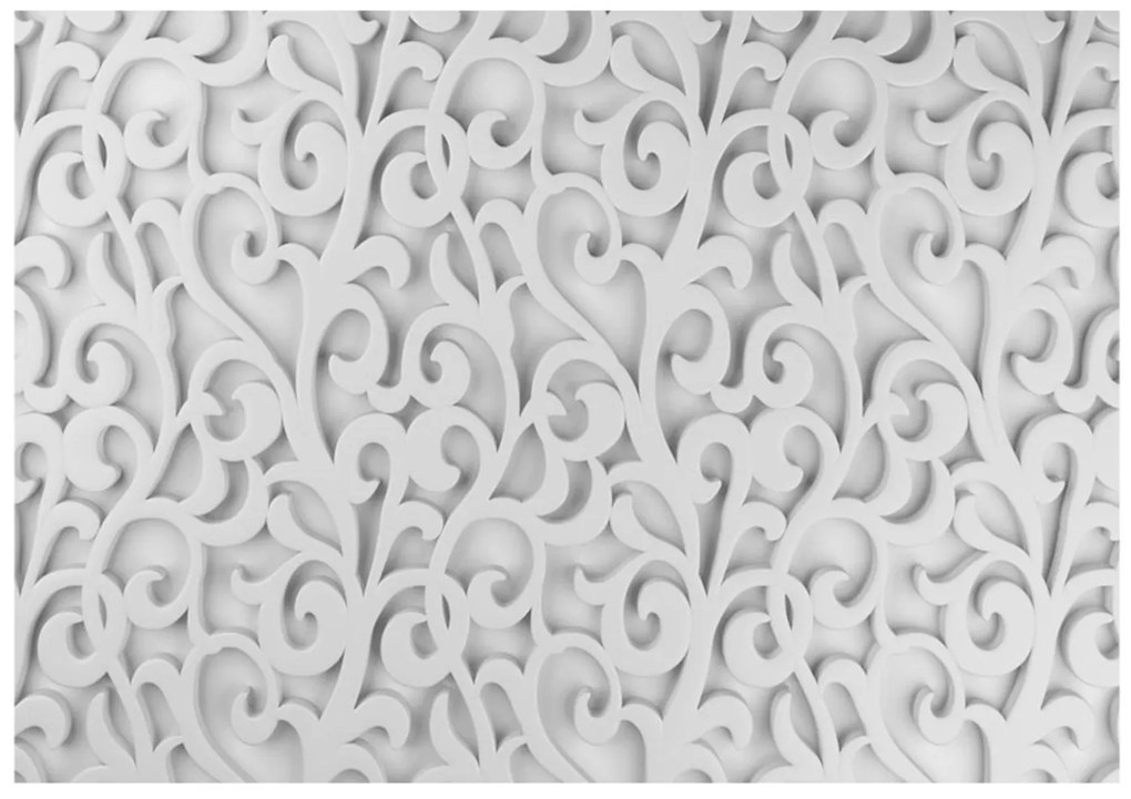 Φωτοταπετσαρία - White ornament 150x105