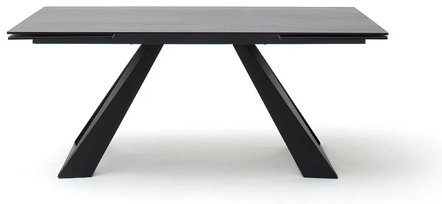 Bali Καρεκλα Relax Μαύρη + Υποπόδιο 83x86x102 cm