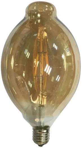 Λαμπτήρας LED Filament E27 Plovi 6W 2700K Dimmable Amber