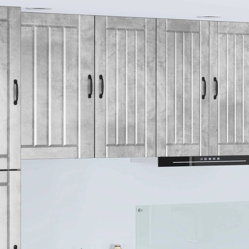 Ντουλάπα Κουζίνας Σκυρόδεμα Γκρι 40 x 31 x 80 εκ.