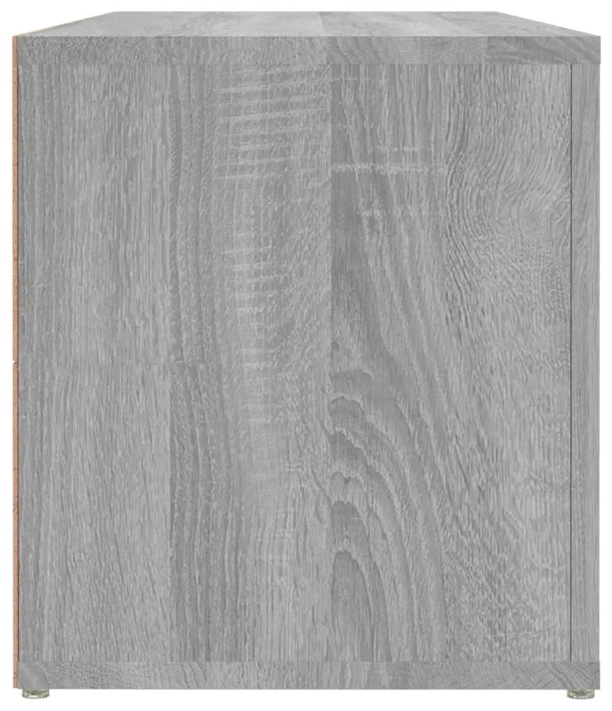 vidaXL Έπιπλο Τηλεόρασης Γκρι Sonoma 100x31,5x35 εκ. από Επεξεργ. Ξύλο