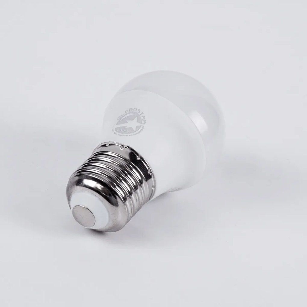 GloboStar 60020 Λάμπα LED E27 G45 Γλομπάκι 4W 376lm 260° AC 220-240V IP20 Φ4.5 x Υ7.8cm Θερμό Λευκό 2700K - 3 Years Warranty - 60020