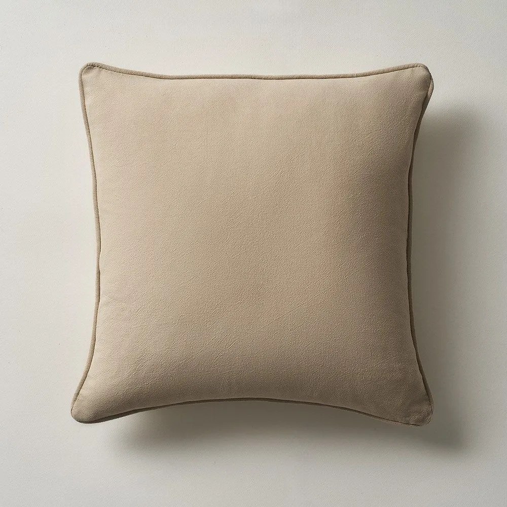 Μαξιλαροθήκη Διακοσμητική Valerie 381 Natural Beige Gofis Home 43X43 100% Cotton