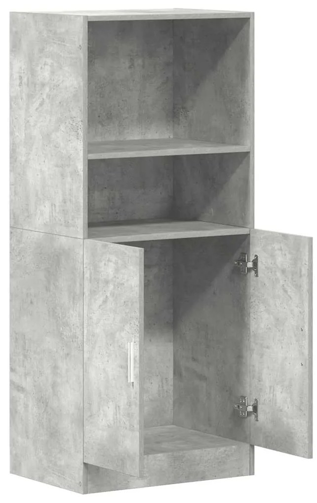 Ντουλάπι κουζίνας σκυρόδεμα γκρι 57x41,5x131,5 cm - Γκρι
