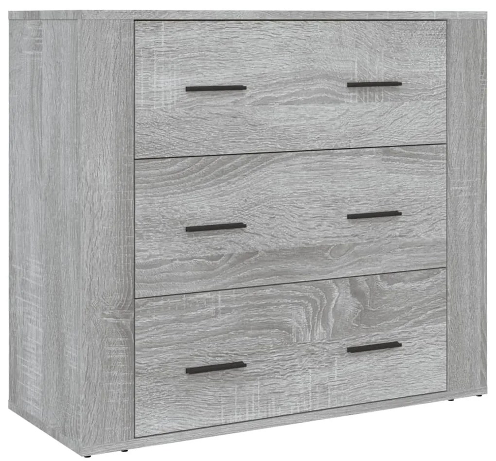 vidaXL Ντουλάπι Γκρι Sonoma από Επεξεργασμένο Ξύλο