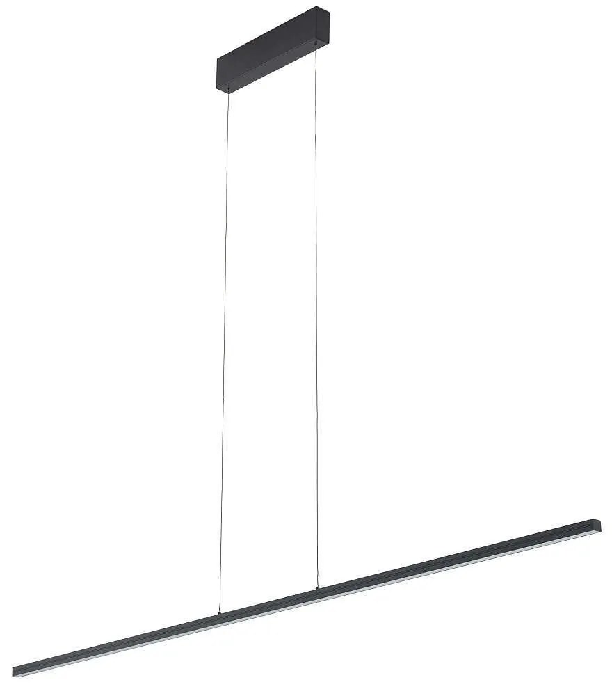 Φωτιστικό Οροφής - Ράγα Bar 10363 120x160cm Led 1000lm 21W 3000K Black Nowodvorski