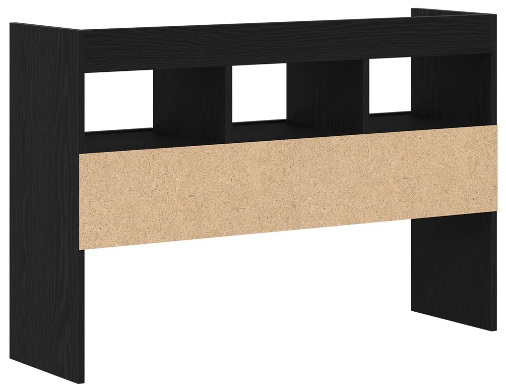 vidaXL Μπουφές Μαύρο Δρυς 105x30x70 εκ. από Επεξεργασμένο Ξύλο