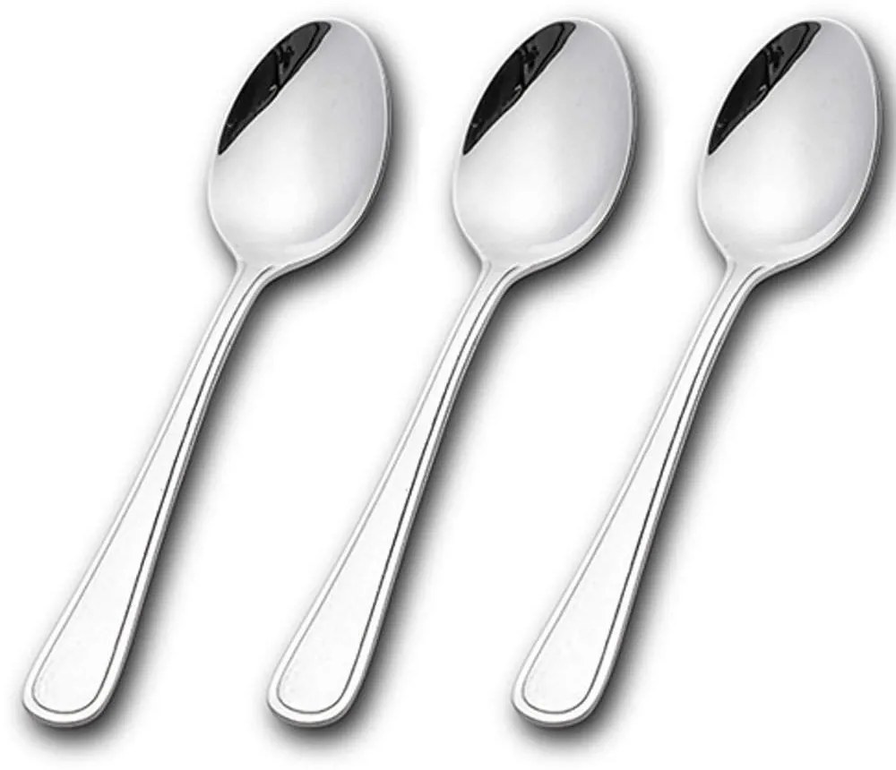 Κουτάλια Φαγητού Siren (Σετ 3Τμχ) 10-121-030 29cm Inox Nava Stainless Steel