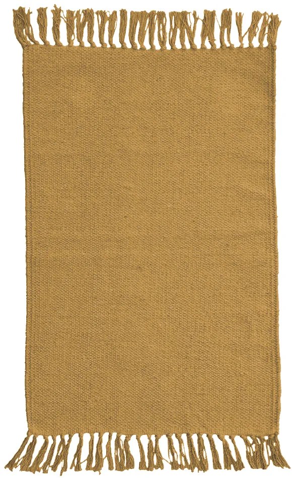 Χαλί Βαμβακερό TORINO MUSTARD &#8211; 070×140 cm 070cm x 140cm