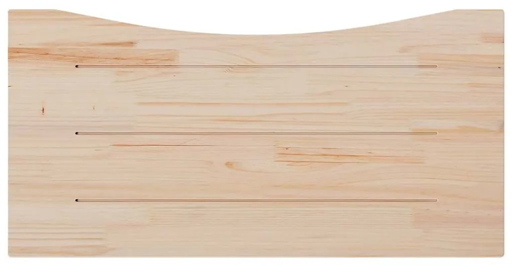 vidaXL Επιφάνεια Γραφείου 100 x 50 x 2,5 εκ. από Μασίφ Ξύλο Πεύκου