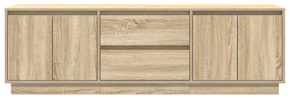 Έπιπλο Τηλεόρασης με LED Sonoma Δρυς 160,5x41x50 εκ. 3328428