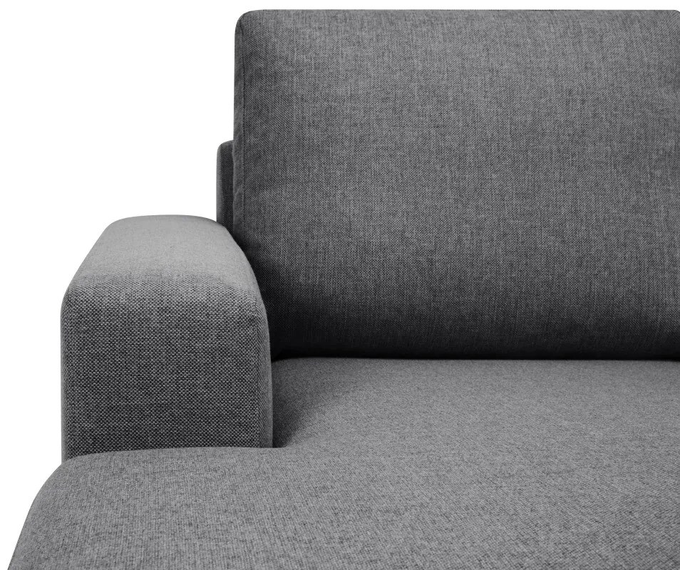 Γωνιακός Καναπές Scandinavian Choice C137, Γκρι, 344x285x80cm, Πόδια: Ξύλο | Epipla1.gr