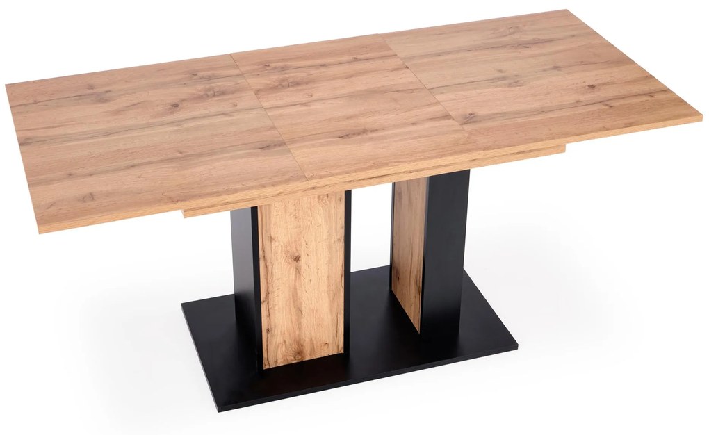 DOLOMIT table votan oak/black DIOMMI V-PL-DOLOMIT-ST