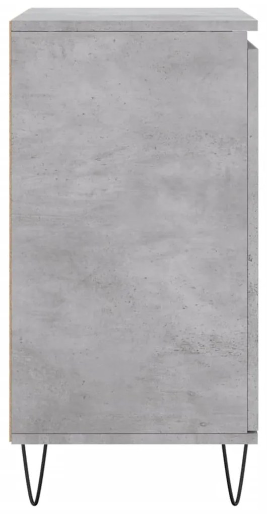 vidaXL Ντουλάπι Γκρι Σκυροδέματος 60x35x70 εκ. Επεξεργασμένο Ξύλο