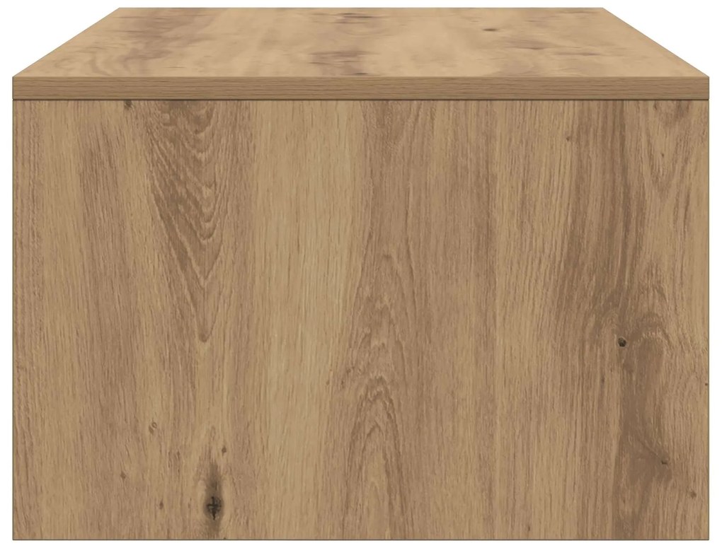 vidaXL Επιτοίχιο γραφείο Επιτοίχιο Artisan Oak 100 x 45 x 30 εκ