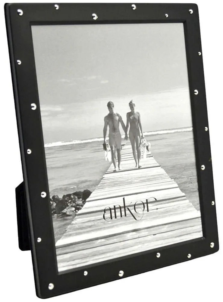 Κορνίζα Επάργυρη 23510S06-6 15x20cm Black Ankor Επάργυρη