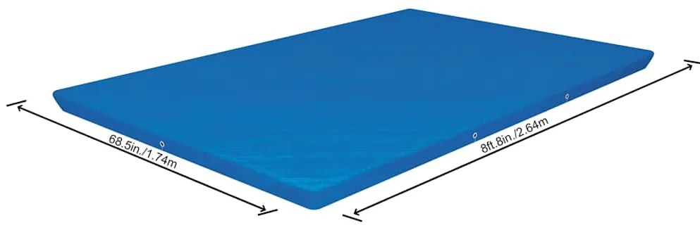 Bestway Κάλυμμα Πισίνας Flowclear 259 x 170 εκ.