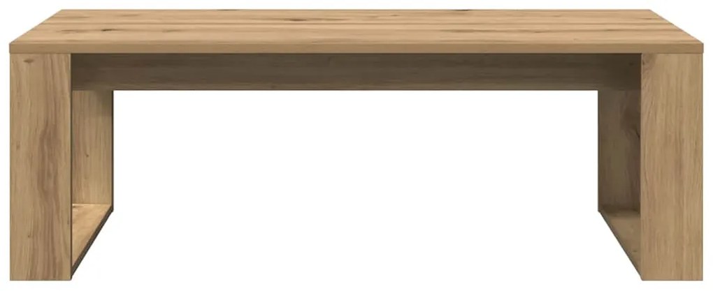 vidaXL Τραπεζάκι Σαλονιού Artisan Δρυς 102x50x35 εκ Επεξεργασμένο Ξύλο