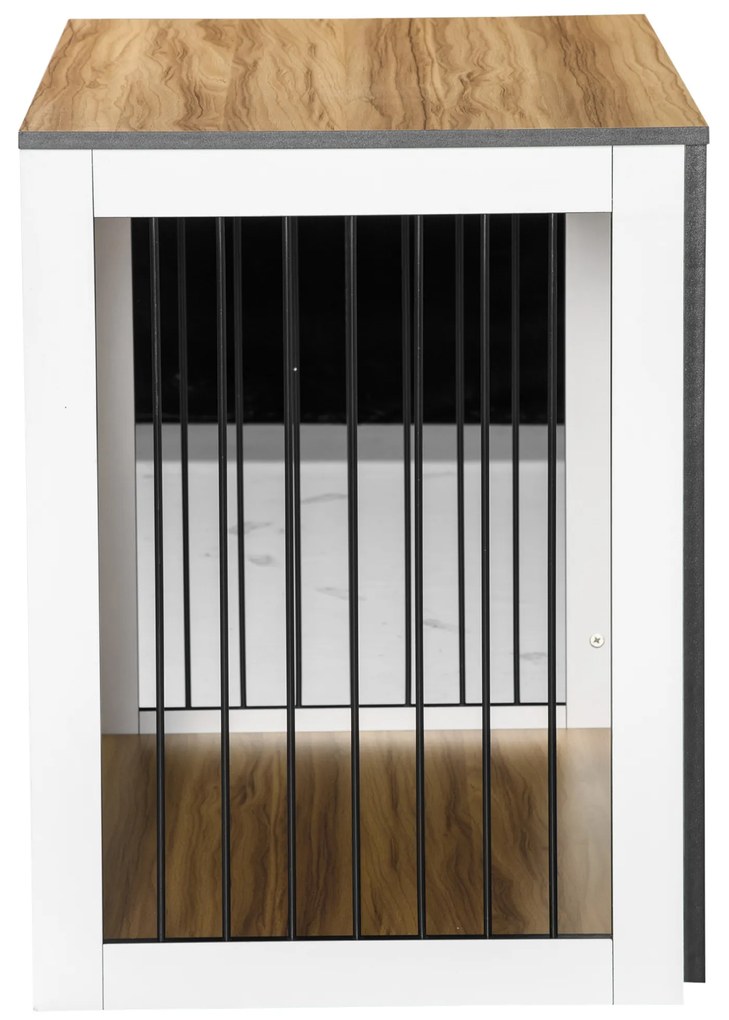 PawHut Κλουβί Σκύλου, Κλουβί Σκύλου, 1 πόρτα, για μικρούς και μεσαίους σκύλους