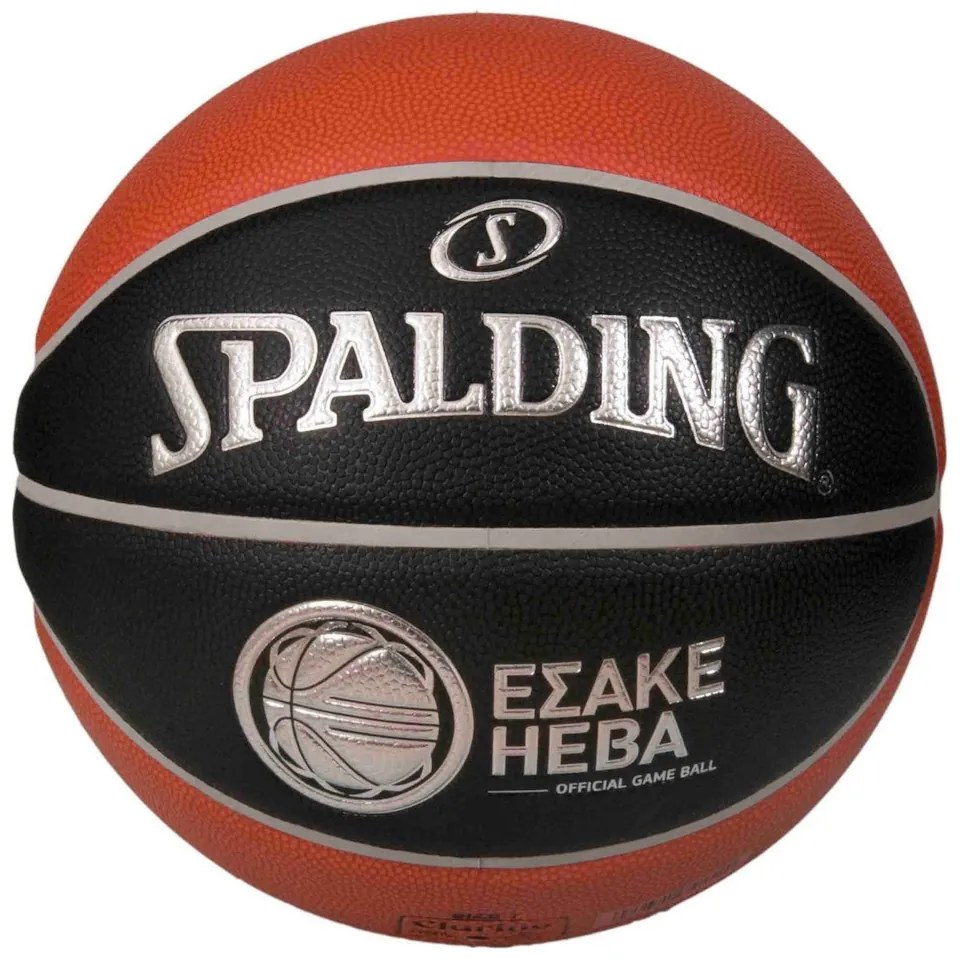 Μπάλα Μπάσκετ Indoor Spalding A1 Greek Division ESAKE TF 1000 Νο 7 74-552Z1