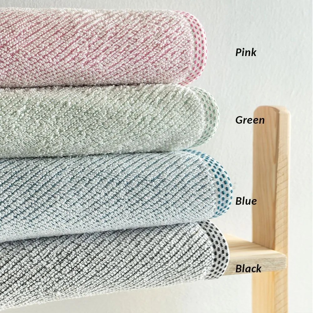 Πετσέτες Harvey (Σετ 3τμχ) Black Palamaiki Σετ Πετσέτες 70x140cm 100% Cotton