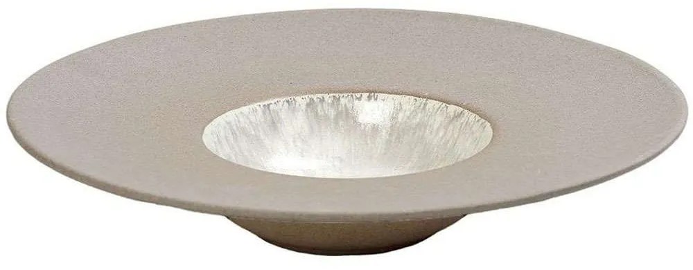 Πιάτο Βαθύ Spirit Risotto NIC705K2 27x27x5,8cm Beige Espiel Πηλός