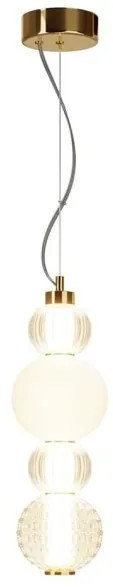 Κρεμαστό Φωτιστικό Οροφής LED 17W Collar Χρυσό 3000K P069PL-L17G3K MAYTONI-P069PL-L17G3K-Χρυσό P069PL-L17G3K