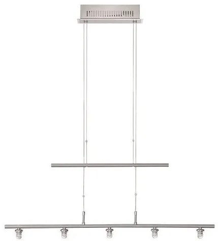 Σώμα Κρεμαστού Φωτιστικού 5xLED 4W Νίκελ ματ-Χρώμιο m6 - Mini1 LED Fischer Honsel-13415-Νίκελ Ματ 13415