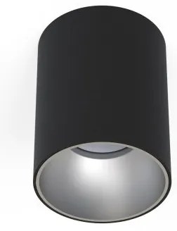 Σποτ Φωτιστικό Οροφής GU10 EYE TONE 10W Ατσάλι Nowodvorski-8932-Μαύρο-Ασημί 8932