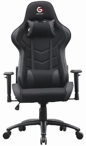 GEMBIRD GAMING CHAIR LEATHER BLACK