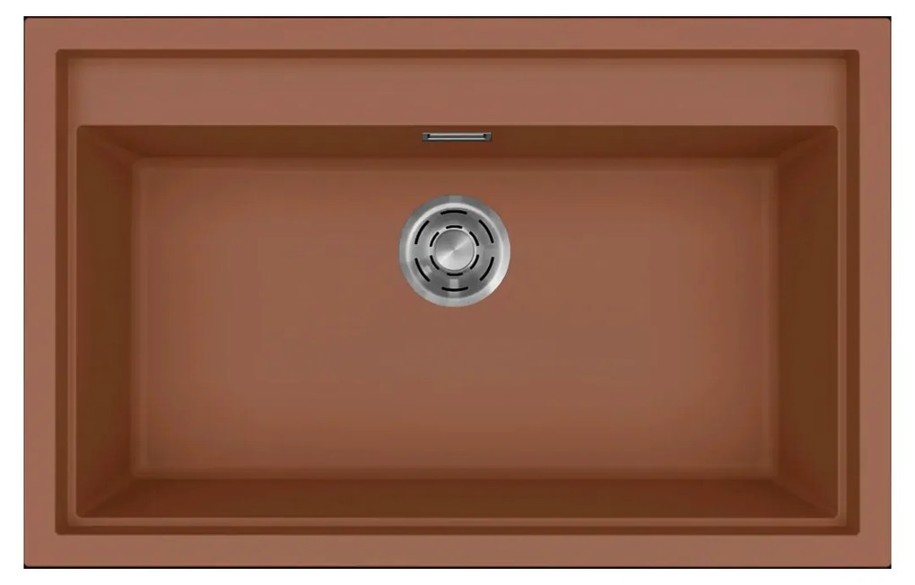 Νεροχύτης κουζίνας SINTESI 130 Cavern Clay 83 ELLECI 79x50cm - LKS13083