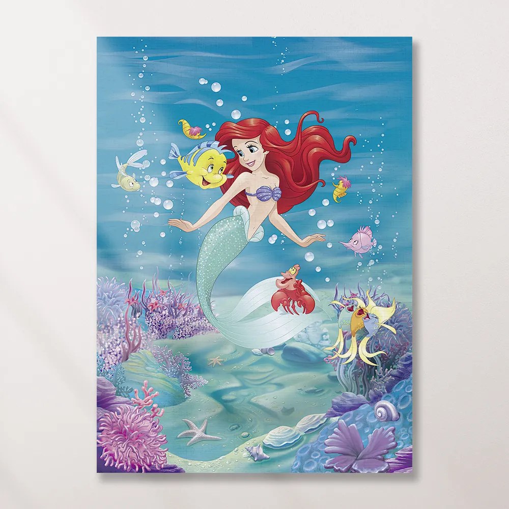 Παιδικός πίνακας σε καμβά Ariel KNV0576 80cm x 120cm