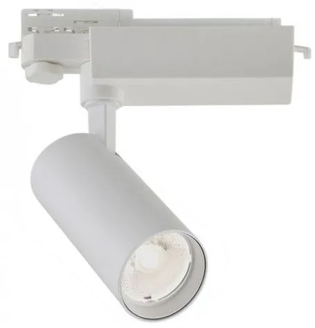 Σποτ Φωτιστικό Ράγας LED IP20 20W 4000K 24 Μοίρες Hercules Viokef 3913-011W-4-S-24 Λευκό