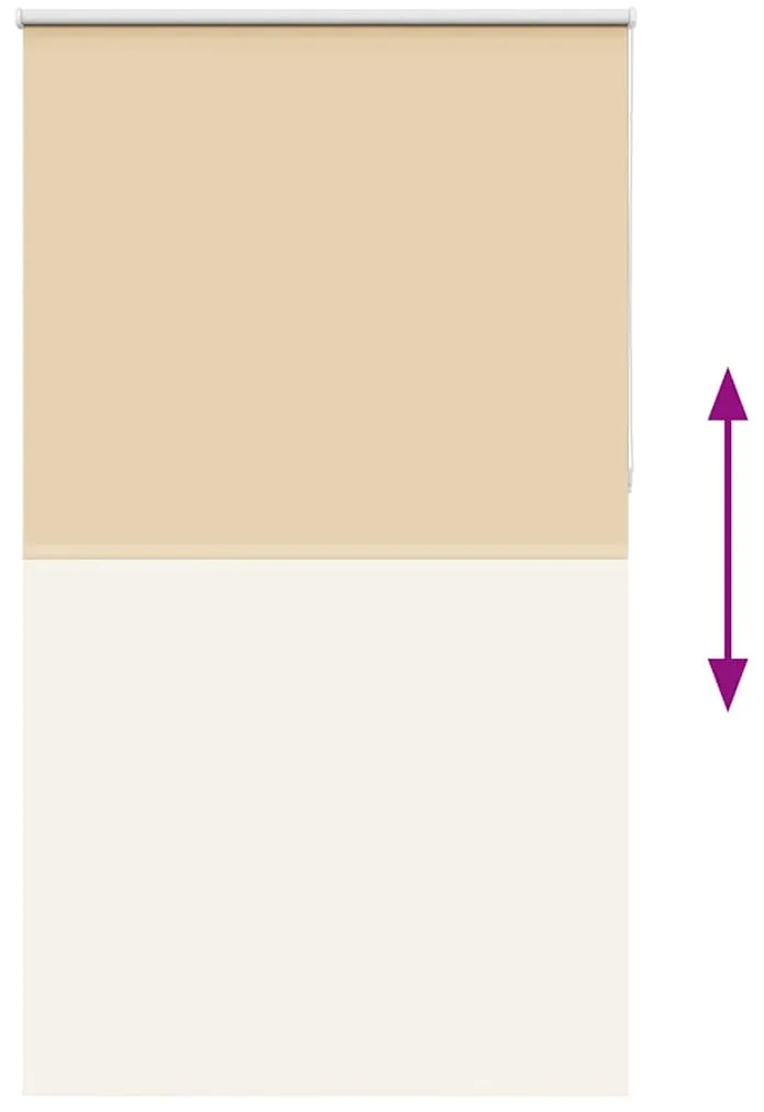 Roller Blind Blackout Μπεζ 135x210 cm Πλάτος υφάσματος 131,6cm 4010797