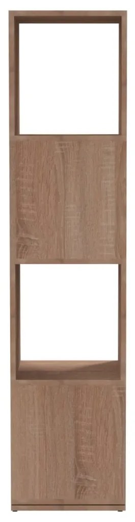 vidaXL Ντουλάπι Περιστρ. Sonoma Δρυς 34,5x34,5x147,5 εκ. Μοριοσανίδα