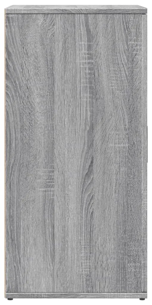 vidaXL Ντουλάπι 2 τεμ. Γκρι Sonoma 59x39x80 εκ. από Επεξεργασμένο Ξύλο