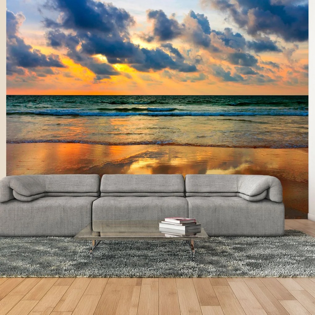 Φωτοταπετσαρία - Colorful sunset over the sea 200x154