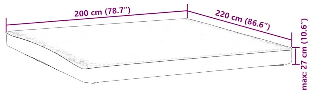 ΠΡΟΣΤΑΤΕΥΤΙΚΟ ΣΤΡΩΜΑΤΟΣ ΛΕΥΚΟ 200X220 ΕΚ. ΑΔΙΑΒΡΟΧΟ 4100164