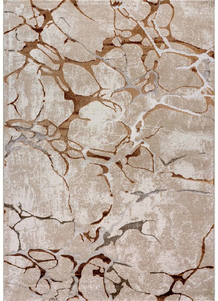 Χαλί MARBLE BEIGE GOLD Στρόγγυλο χαλί 165 εκ.