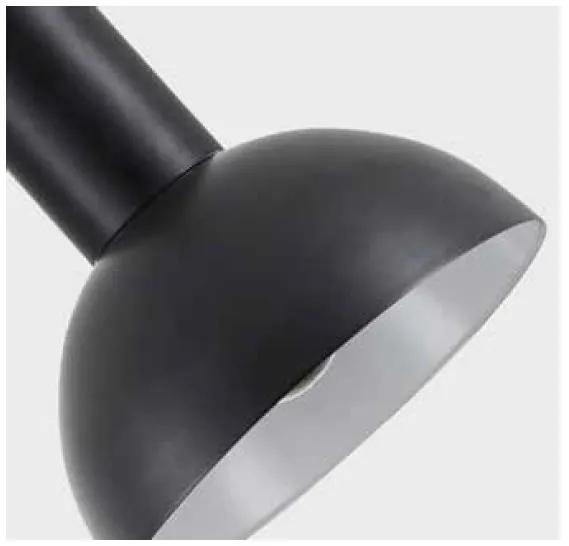 Φωτιστικό Οροφής  SE21-BL-4-4BL-MS3 ADEPT TUBE Black Pendant Black Metal Shade+