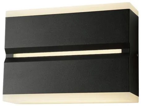 Απλίκα LED Εξωτερικού Χώρου Eurolamp 145-20247 Black