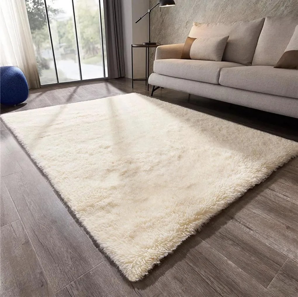 United Carpet Χαλί Shaggy/Γούνα 230x270 - FurX Έκρου