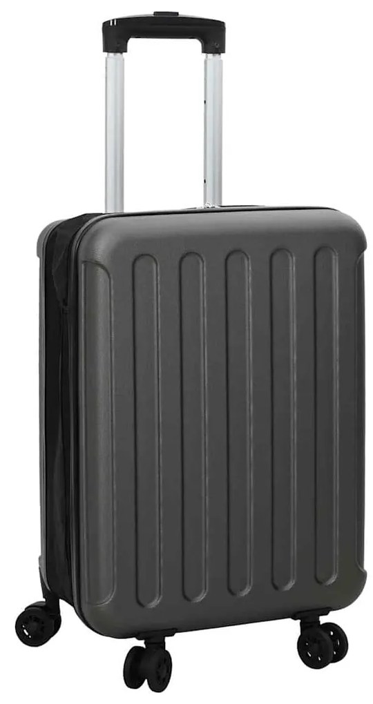 vidaXL Βαλίτσα Σκούρο γκρι 34 x 23 x 55.5 εκ. ΑΒΣ Πλαστικό